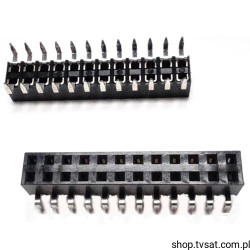 097-5-024-0-NSX-XT0 Socket 2 x 12 Pin THT MPE-GARRY