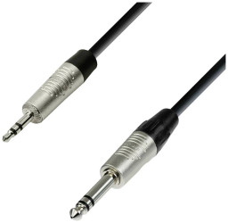 instrumenty kabel Adam Hall 4 STAR BVW 0300 K4BVW0300, Jack, 3.00 m