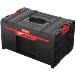 Walizka szafka na narzędzia i akcesoria z 2x przegrodami szufladami 450x310x244 12Ll czarna QBRICK SYSTEM PRO Drawer 1 Toolbox 2