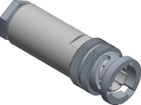 Kabel, typ: Złącze kablowe trójosiowe męskie HV z 3 szczelinami