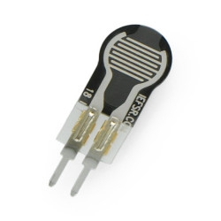 Czujnik siły nacisku okrągły 5mm (0,25'') - krótkie złącze - Pololu 2727