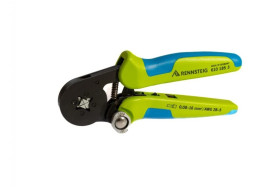 Zaciskarka Rennsteig PEW 8.185 do tul. cienkościennych z regulatorem, zacisk kwadrat, przekroje 0.08-16.0 mm2 nr kat. 610 185 3