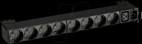 EFLX8D PDU, 8x Eathing contact, 1x C19