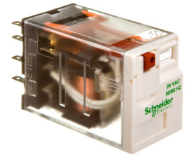 Przekaźnik miniaturowy 4P 6A 24V AC AgNi RXM4AB1B7