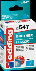18-547 Brother LC223 cyan ink refill