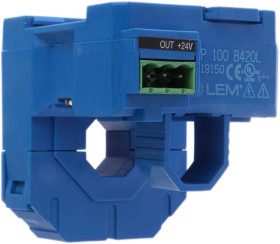 Przekładnik prądowy prąd wej 100A LEM prad wyj 4 → 20 ma otwór 18mm