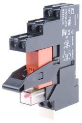 Przekaźnik z interfejsem 24V dc TE Connectivity SPDT Szyna DIN bieguny 1 Śruba