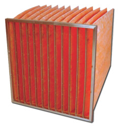 Filtr powietrza HVAC M6 wymiary rzeczywiste 592 x 592 x 535mm kieszeniowy wymiary 24 x 24 x 20cal głębokość 535mm