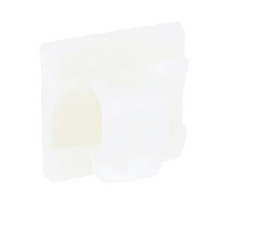 Spinka do kabli 7.11mm Samoprzylepny 26.8 x 26.5 x 11.7mm materiał: Nylon 66 Naturalny zacisk kablowy