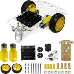 Podwozie robota 2WD RT-5 - 210mm - 2 silniki - podwozie Arduino