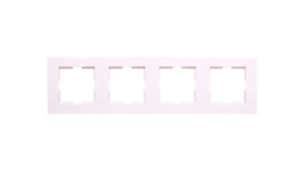 Karre Ramka 4-Krotna, Kolor Biały / 90960263