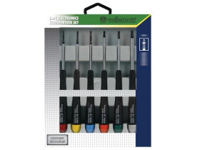 Velleman 6-pc electronics screwdriver set - star
