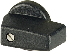 Gag, (L x W x H) 40 x 28 x 26 mm, black, for T0, T3, P1, 038909
