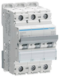 Wyłącznik automatyczny Hager NDN332 NDN332, 3 styki, 400 V, 32 A