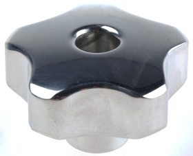 Pokrętło mocujące M10 długość gwintu: 22mm średnica pokrętła 50mm średnica gwintu: 10mm Z wieloma pokrętłami Otwór