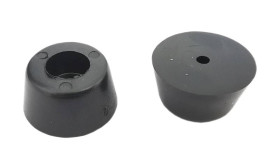 10szt. NÓŻKA GUMOWA OKRĄGŁA 18MM H=11MM GUMKA