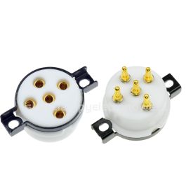 Podstawka lampowa Europa 4 / 5 pin teflon gold