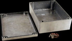 Aluminum die cast enclosure, (L x W x H) 330 x 230 x 113 mm, natural, IP66, 1590Z235