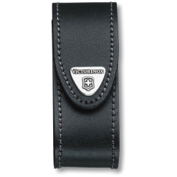 Victorinox 405203B1 Black Leather Belt Pouch (2-4 Layer)