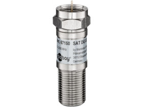 Tłumik SAT 3 dB wtyk F gniazdo F