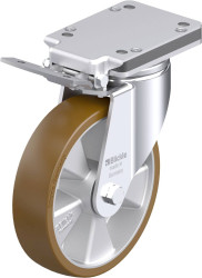 Blickle 917999 LH-ALB 200K-IS Rolka obrotowa z blachy stalowej Średnica koła: 200 mm Maksymalne obciążenie: 800 kg 1 szt