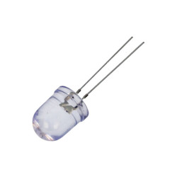 Dioda LED 10mm BIAŁA 30-37cd 30000-37000mcd 30st.