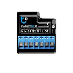 SwitchBoxD Wyłącznik podwójny 230V Wi-Fi BLEBOX