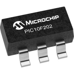 PIC Microcontroller, 8 bit, 4 MHz, SOT-23, PIC10F202T-I/OT