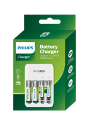 Ładowarka usb do akumulatorków baterii + akumulatorki AA AAA Philips scb4013nb/00