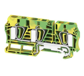 Zacisk PE Weidmuller poziomy: Pojedynczy 22 → 8AWGZacisk ZPE 6/3AN raster: 8.1mm 800 V