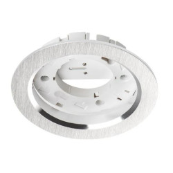 Oprawa FURNI okrągła alu srebrna GX53