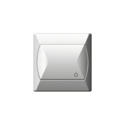 Przycisk światło biały ŁP-5A/00 Akcent Ospel