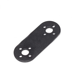 Aluminum Multifunctional Servo Bracket for Robotics - 63mm Flat