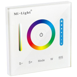 Panel LED RGB/RGBW dotykowy P3 RGB+CCT Mi-light naścienny sterownik