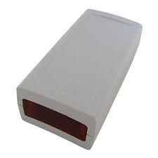 Obudowa; uniwersalna; z panelem; X:60mm; Y:120mm; Z:40mm; filtr: czerwony; szary; ABS; KRADEX; Z98JF; RoHS