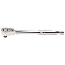 Draper Expert 26566 1/2&quot; Sq. Dr. 60 Tooth Micro Head Reversible Ratchet