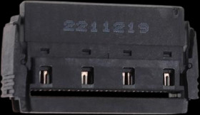 Female connector, type B, 32 pole, a-b, pitch 1.27 mm, IDC connection, straight, 294815-E