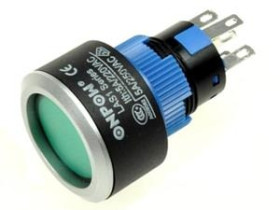 LAS1-AWY-11Z/G przycisk chwilowy zielony