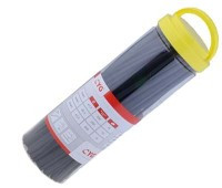 UM191.28 Zestaw koszulek termokurczliwych czarnych o długości 200mm - duży (80 sztuk)