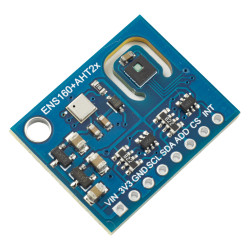 ENS160 + AHT21 czujnik jakości powietrza, wilgotności i temperatury