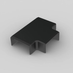 Pokrywa odgałęźna LHD 40x20 8634 FB czarna