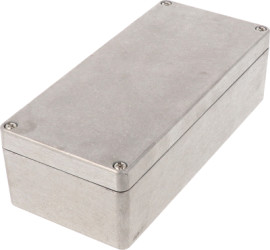 Aluminum die cast enclosure, (L x W x H) 175 x 80 x 52 mm, natural, IP68, 1590Z130