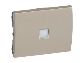 SISTENA LIFE Klawisz Titan pojedynczy z bezbarwnym okienkiem podświetlenia 771411 LEGRAND