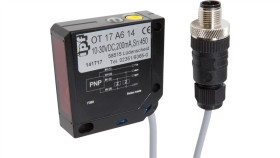 Ot17a614, Czujnik Optyczny, Czujnik Odbiciowy, 50X50x1 5Mm, Sn: 20-450,...