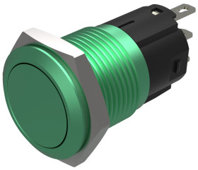 Nasadka przełącznika Chwilowy 1-stykowe, 1-stykowe średnica wycięcia 16mm Montaż wpuszczany EAO