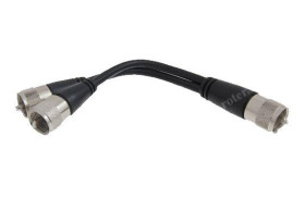 VITALCO TRÓJNIK UHF WTYK UHF 2X WTYK UHF PRZEWÓD