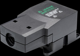 92.050.1553.1 Power infeed, for round cables, black