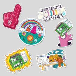 Raspberry Pi Sticker Pack #2