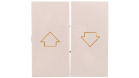 Simon 54 Klawisz Do Przycisku Żaluzjowego Szp1wm Kremowy Dkzp1w/41