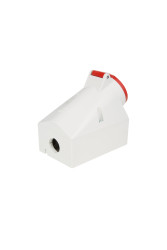 Złącze przemysłowe - zasilające 16A Gniazdo 415 V 7P Żeński MENNEKES Czerwony Montaż ścienny IP44